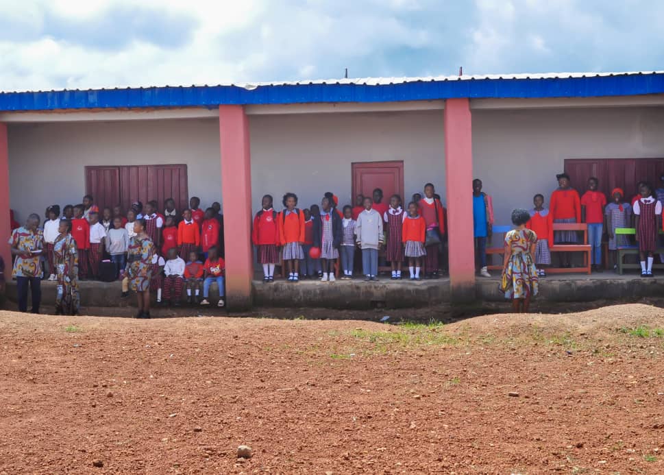 Students in science laboratory